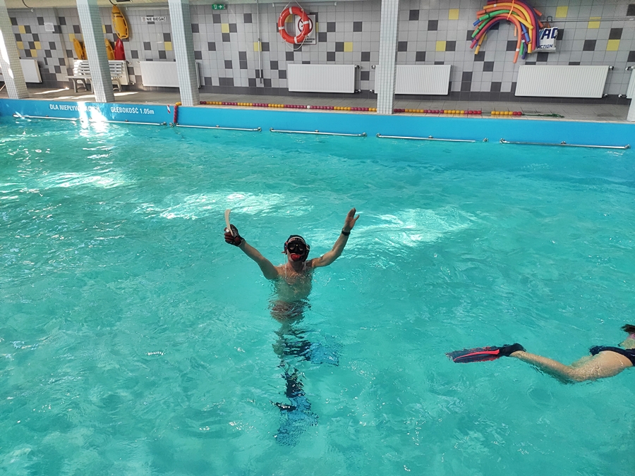 Hokej pod wodą Walenie Siemianowice Śląskie Trening 12 X 2024